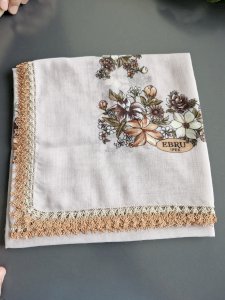 İğne oyalı küçük yazma